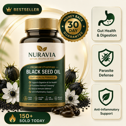Nuravia™ Premium Ethiopian Black Seed Oil